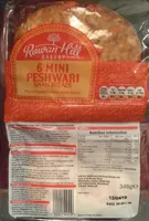 Mini Peshwari - Naan breads