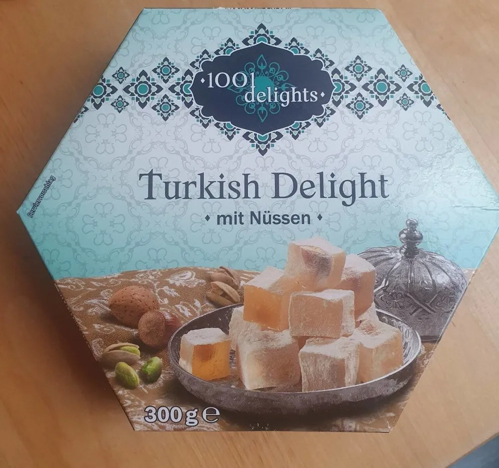 1001 Delights Turkish Delight With Nuts