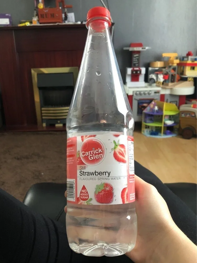 still strawberry flavoured spring water