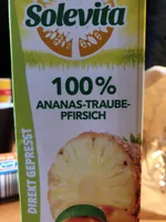 Solevita Ananas-traube-pfirsich. Getränk
