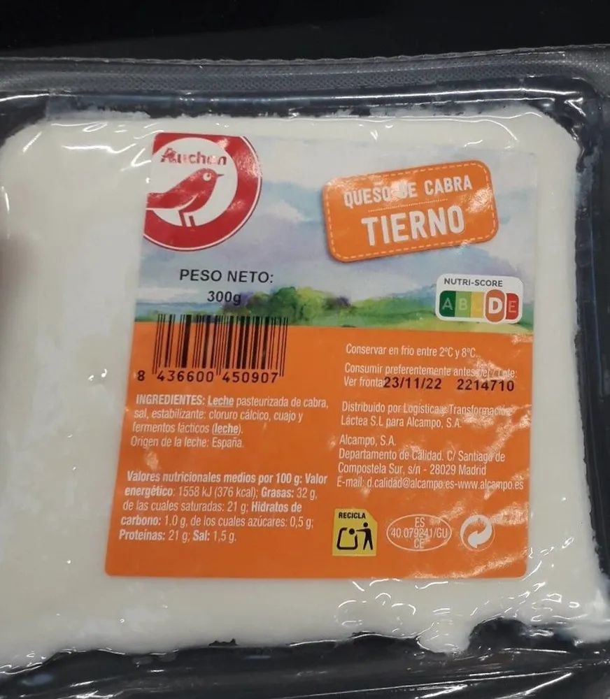 Queso de cabra tierno