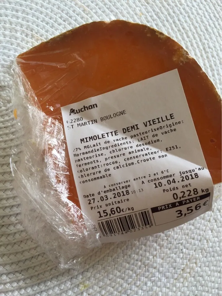 Mimolette demi-vieille