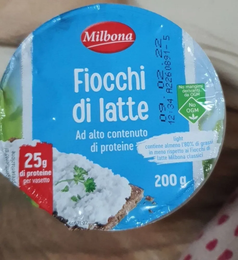 Fiocchi di latte light