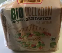 Grafschafter Bio Organic Vollkorn Sandwich