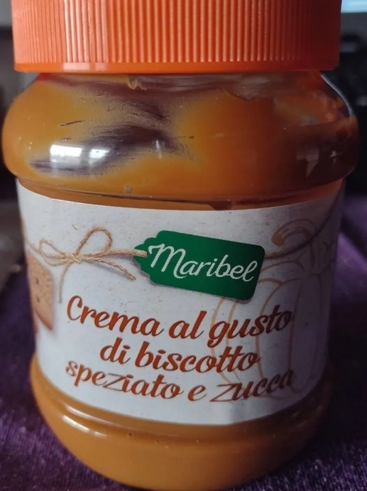 Crema al gusto di biscotto speziato e zucca