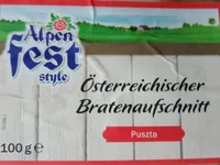 Ösrerreichischer Bratenaufschnitt