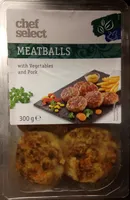 Meatballs with vegetables and pork