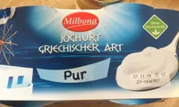 Joghurt griechischer art