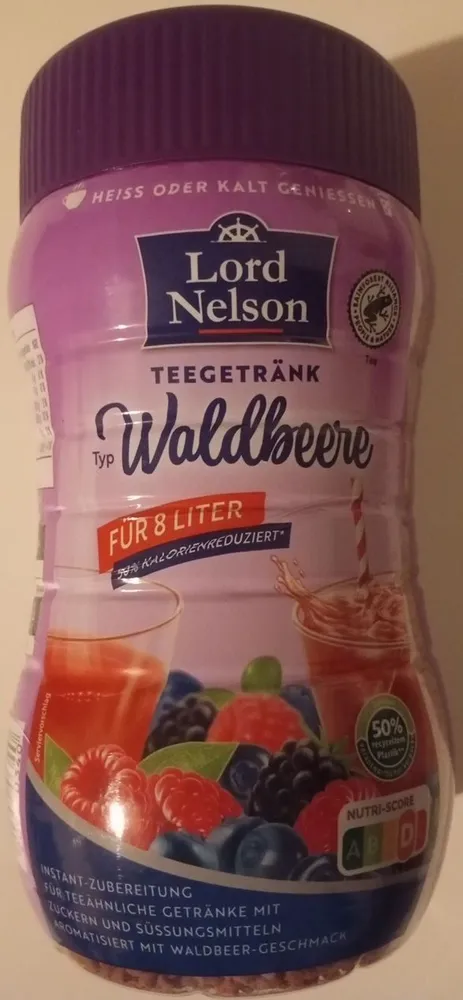 Teegetränk Waldbeere