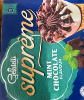 Supreme ice cream cones chocolate & mint flavour
