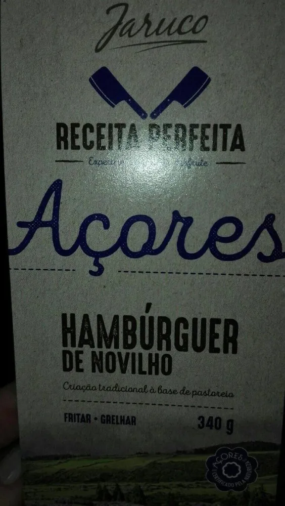 Hambúrguer de novilho