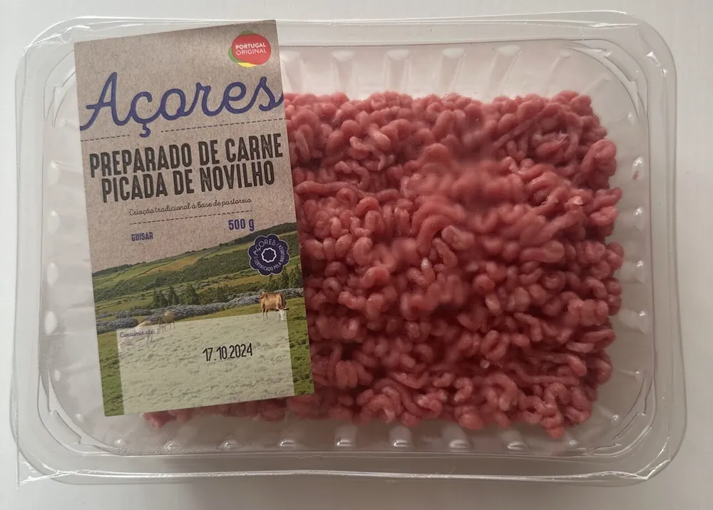PREPARADO DE CARNE PICADA DE NOVILHO