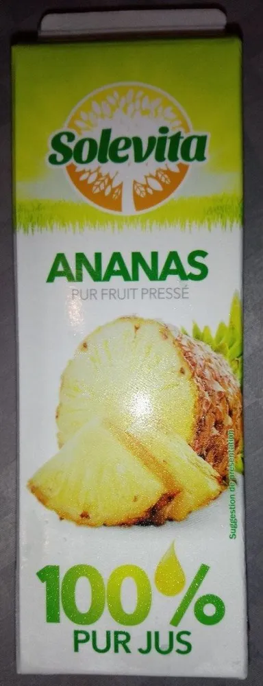 ANANAS pur fruit pressé 100% pur jus