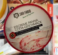 Eiscreme panna cotta