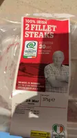 100% Irish 2 fillet steak