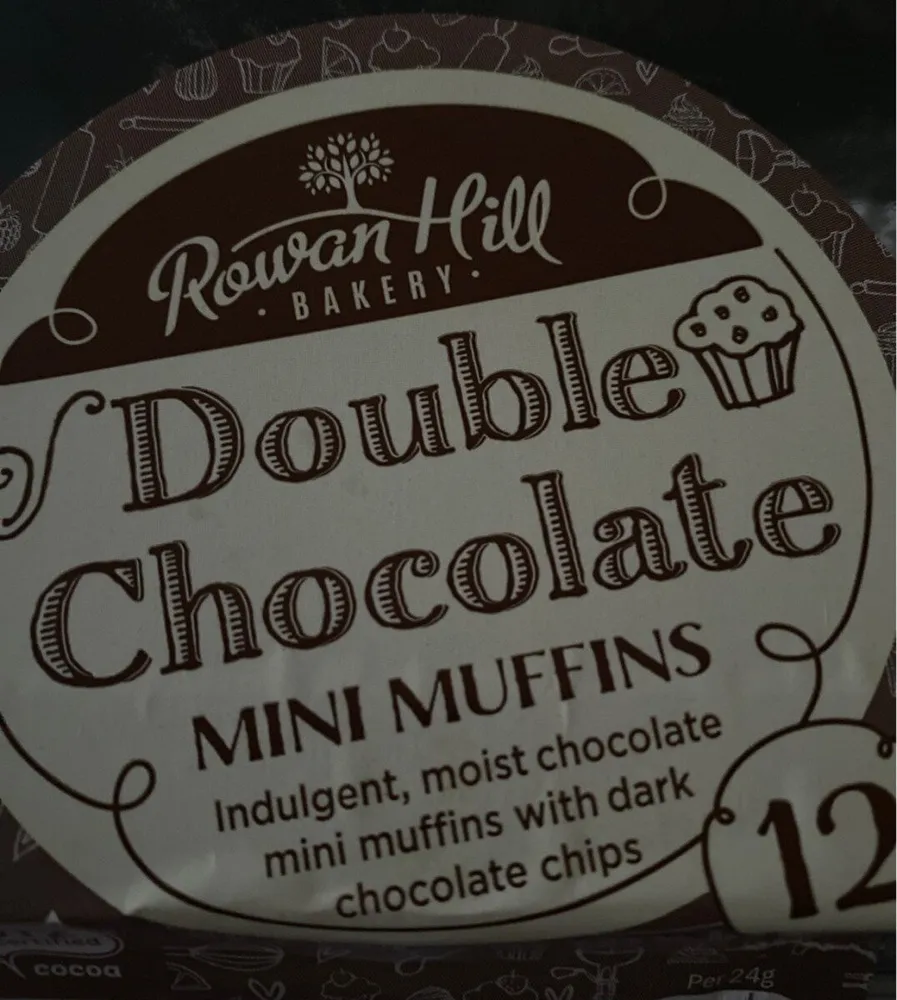 Double Chocolate Mini Muffins