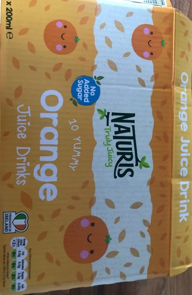 Orange juice drink