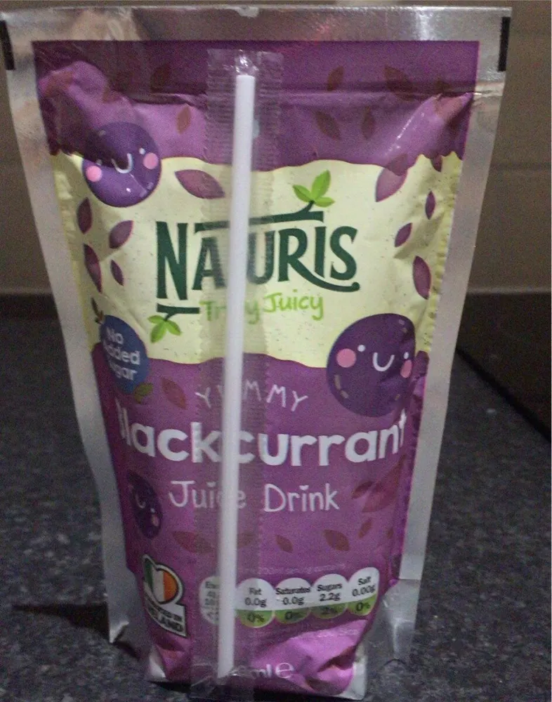 Blackcurrant juice drink