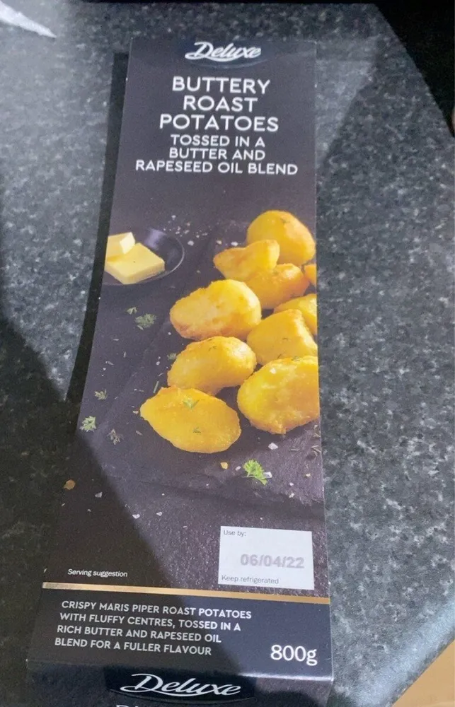 Buttery roast potatoes