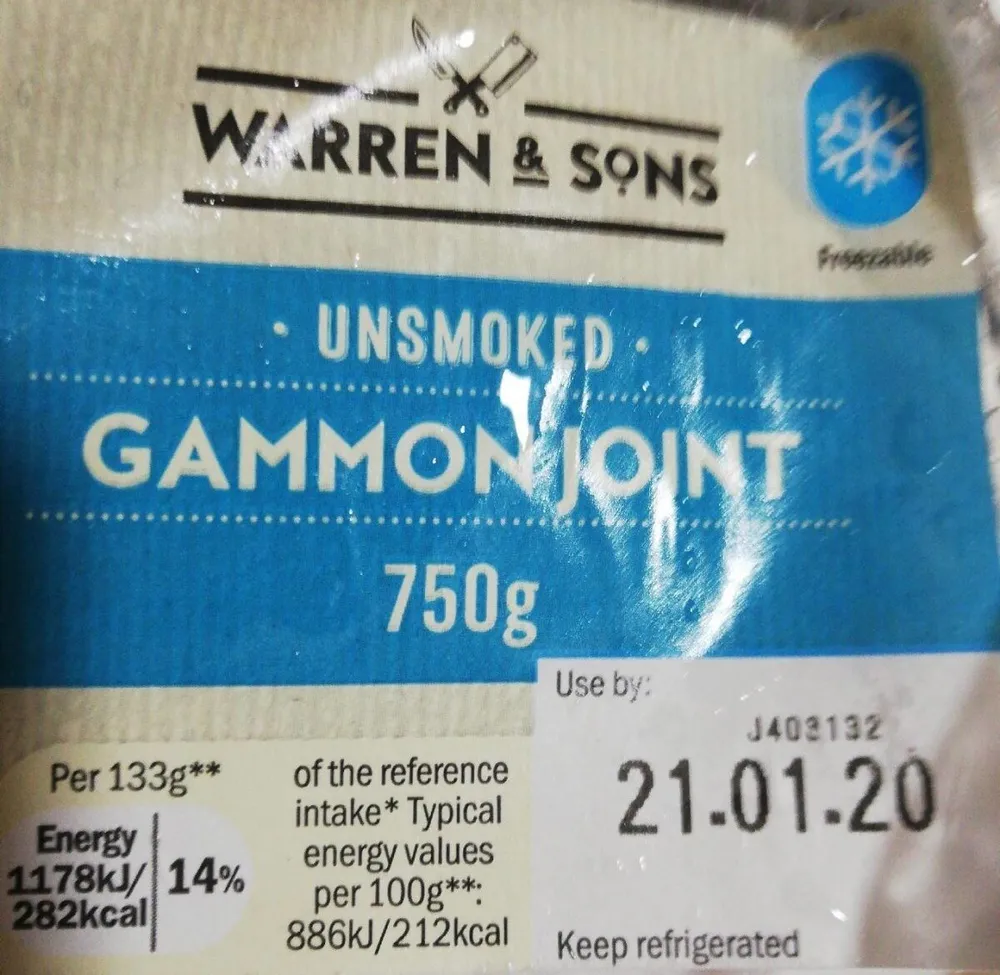 Gammon joint