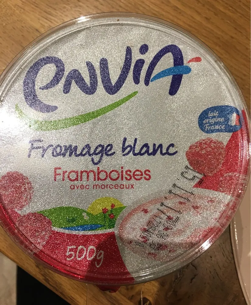 Fromage blanc framboise