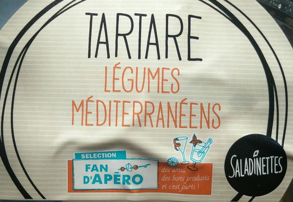 Tartare de légumes méditerranens