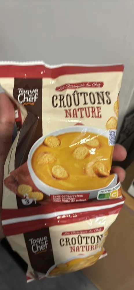 Croûtons nature