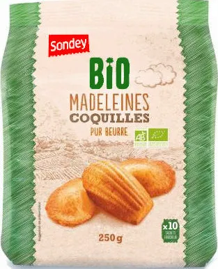 Madeleines coquilles pur beurre