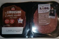 Steaks hachés façon bouchère la limousine