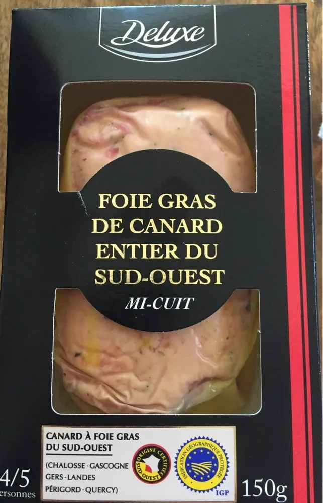 Foie gras de canard entier du sud-ouest