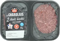 Steaks hachés charolais FB 5% MG x2