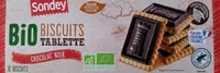 Bio Biscuits tablette chocolat noir