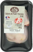 Cuisses de poulet fermier blanc LR