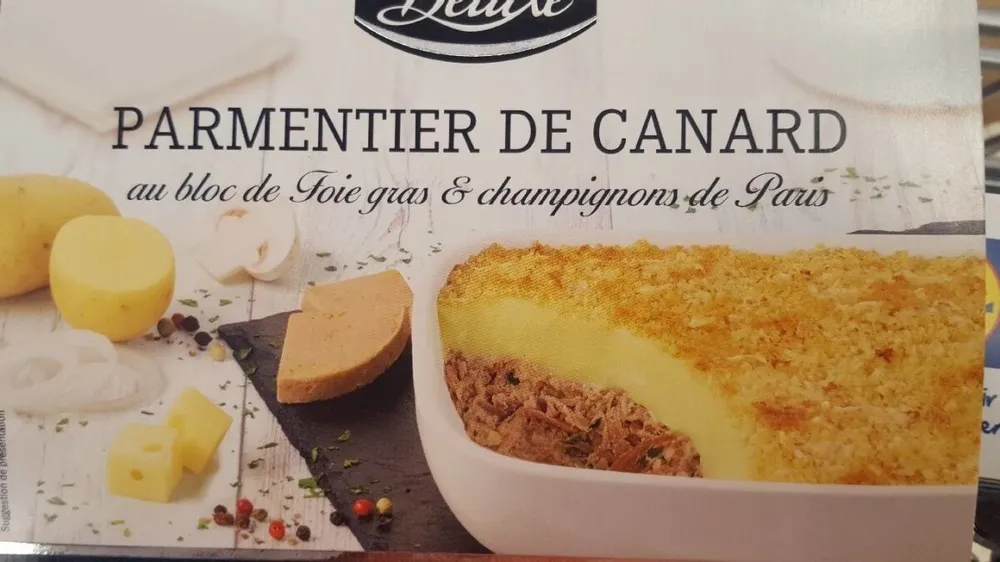 Parmentier de canard