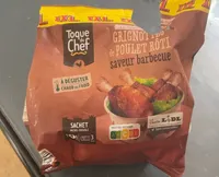 Grignottes de poulet roti