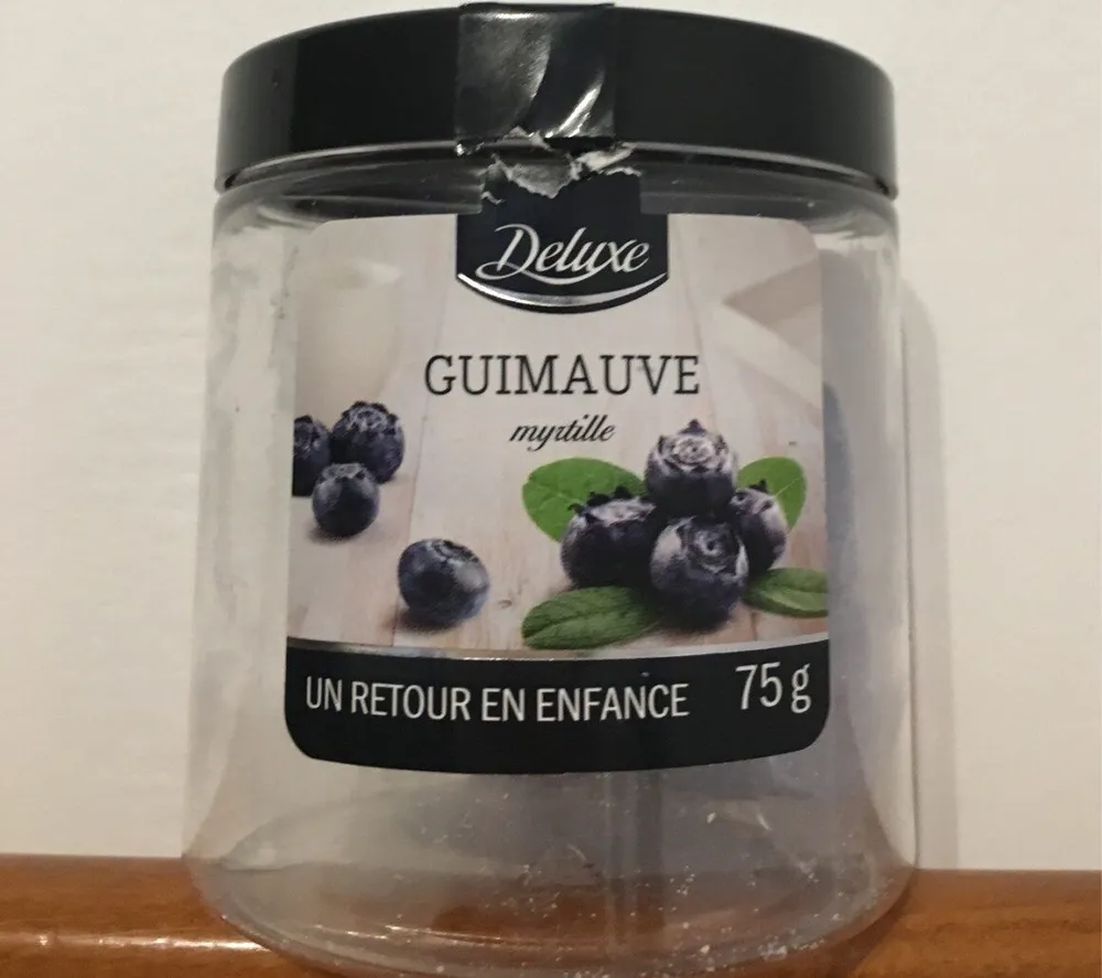 Guimauve à la myrtille
