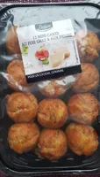 12 Mini Cakes au foie gras & aux figues