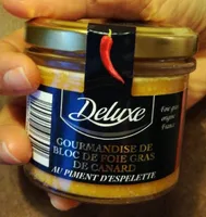 Foie gras de canard au piment d’Espelette
