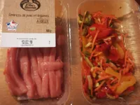 Émincés de porc et légumes