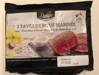 Pavés de boeuf marinés