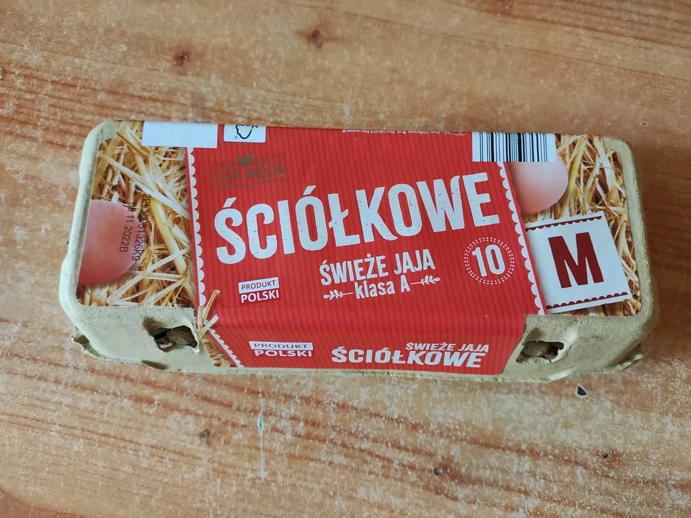 Świeże jaja Ściólkowe M