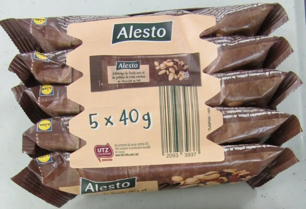 Mélange de fruits secs et pétales chocolat