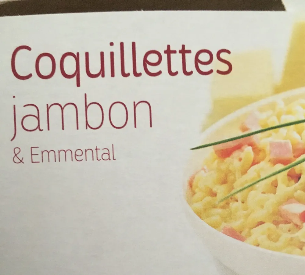 Coquillette jambon