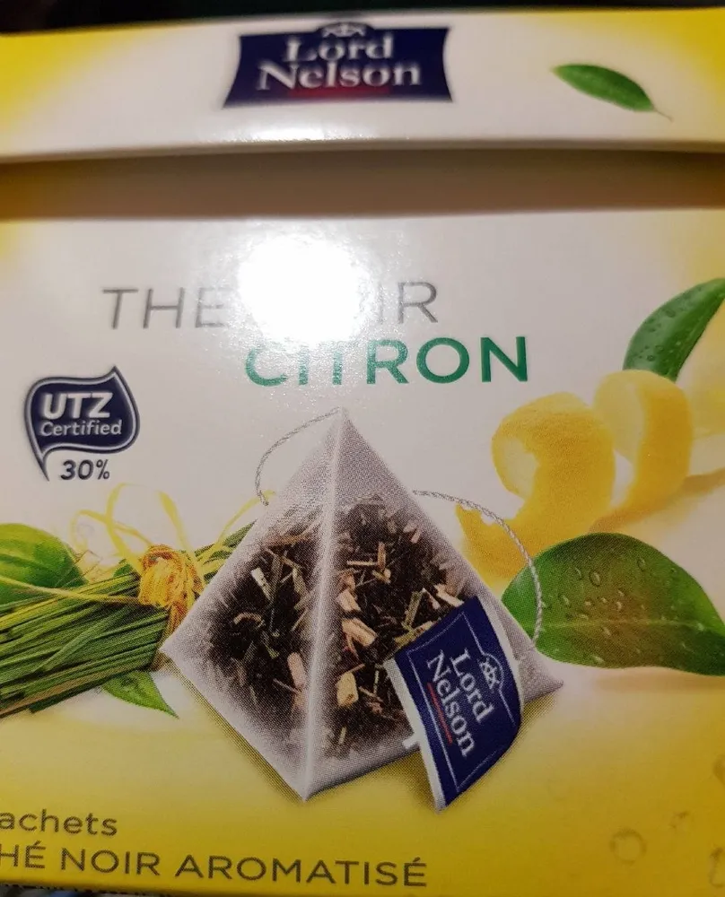 Thé noir citron