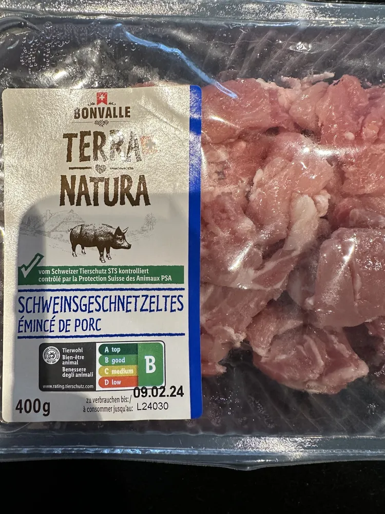 Schweinegeschnetzeltes