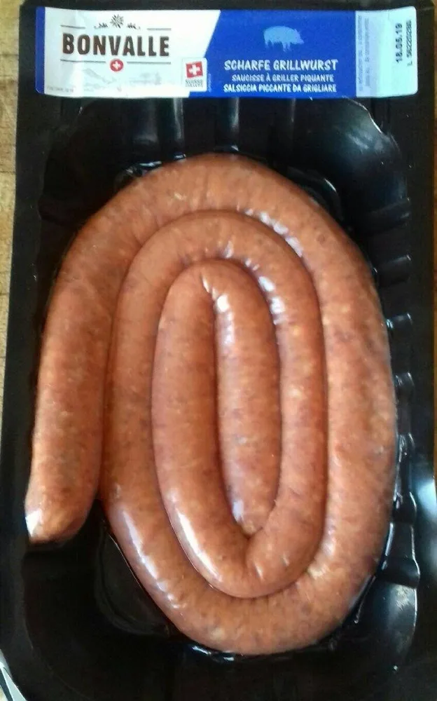 Saucisse à griller piquante