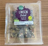Salade de lentilles