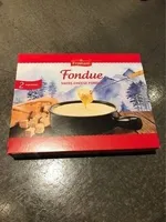 Fondue with cheeses from Switzerland