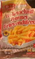 Pommes frites ondulees