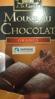 Mousse au chocolat orange